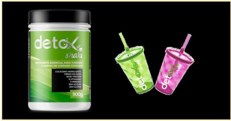 Detox Shake Funciona Suplemento Detox Shake emagrecimento saudável